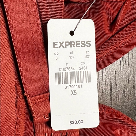 Express adjustable mesh triangle bralette - Women’s extra small - Picture 8 of 10